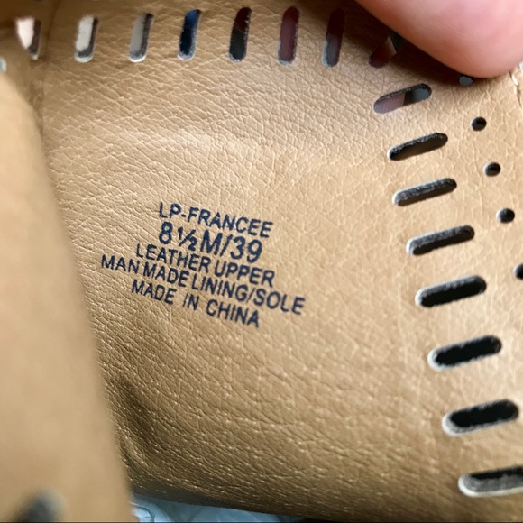 LUCKY BRAND FRANCEE TAN SUEDE BOOTIES SIZE 8.5 - Picture 8 of 8